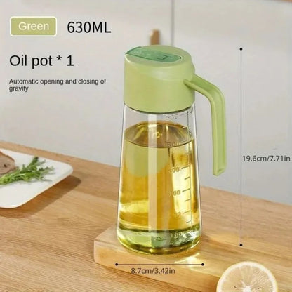 200ml Olive Oil Sprayer Bottle for Cooking – Refillable Fine Mist Oil Spray with Portion Control for Air Fryer, BBQ, Baking, Roasting, Salad & Kitchen