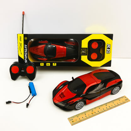 1:20 RC Sports Car – Rechargeable Remote Control Drift Car with LED Headlights, 2.4GHz Racing Toy for Kids